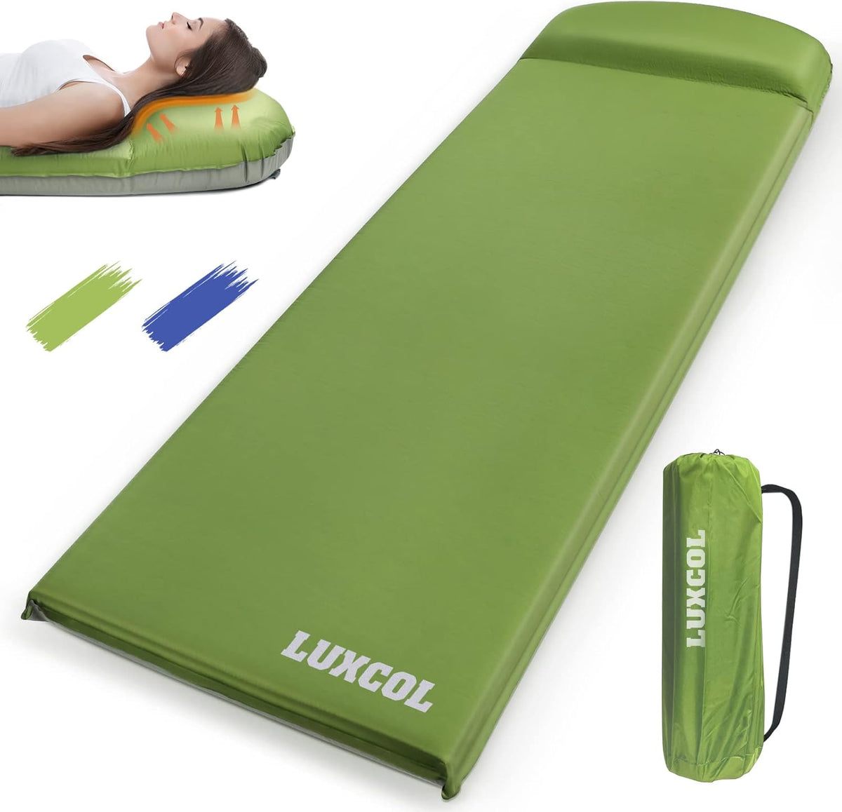 3 Inches Self-Inflating Insulated Sleeping Pad N48834