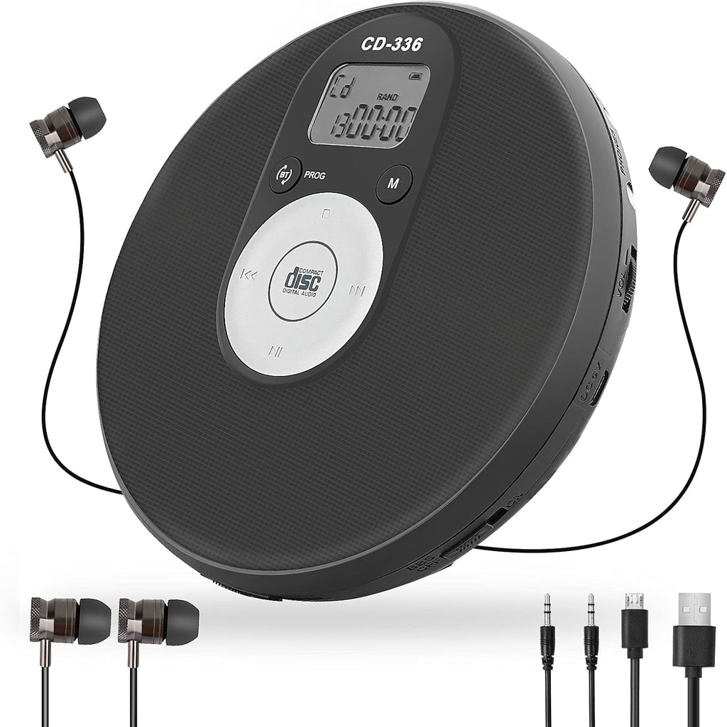 Portable CD Player with Bluetooth, Pack of 2 I71156