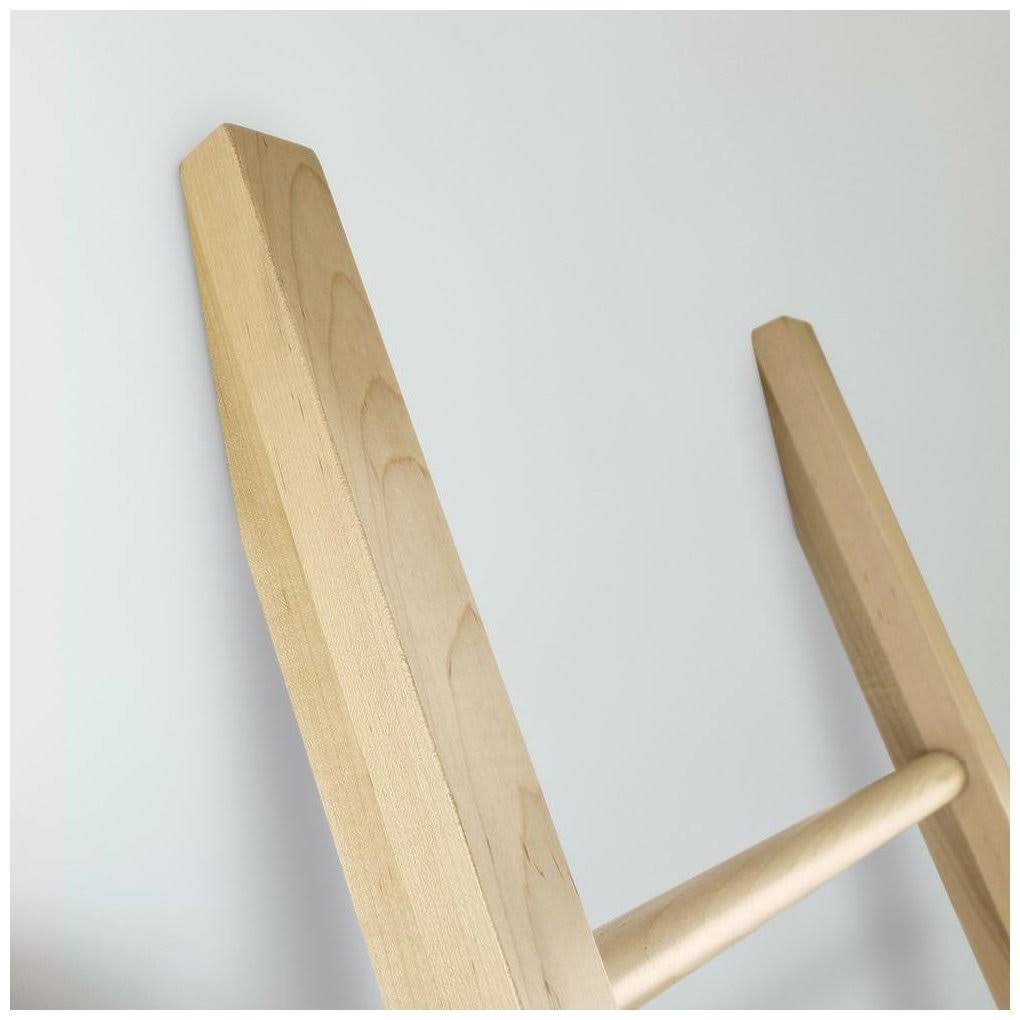 Solid American Maple Decorative Ladder M936