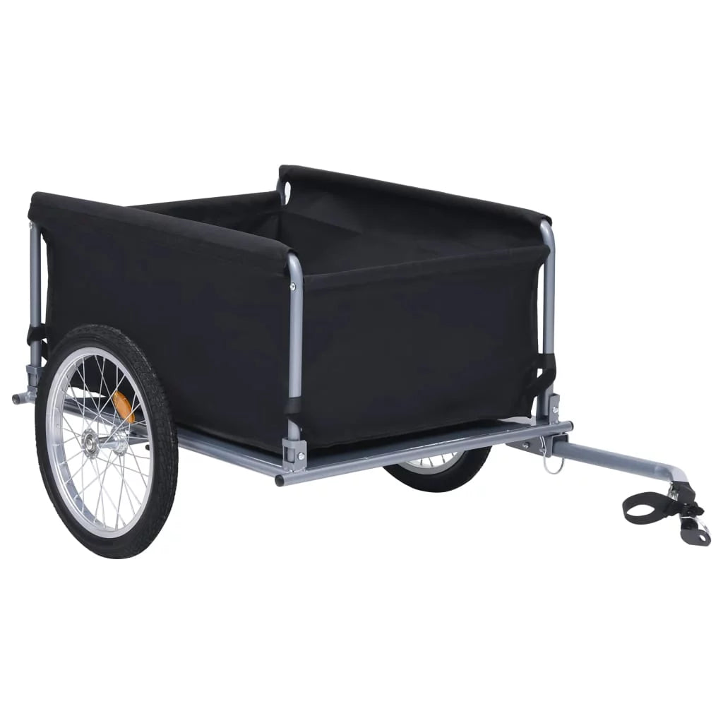Bike Trailer Bicycle Cargo Trailer Steel and Polyester B210626