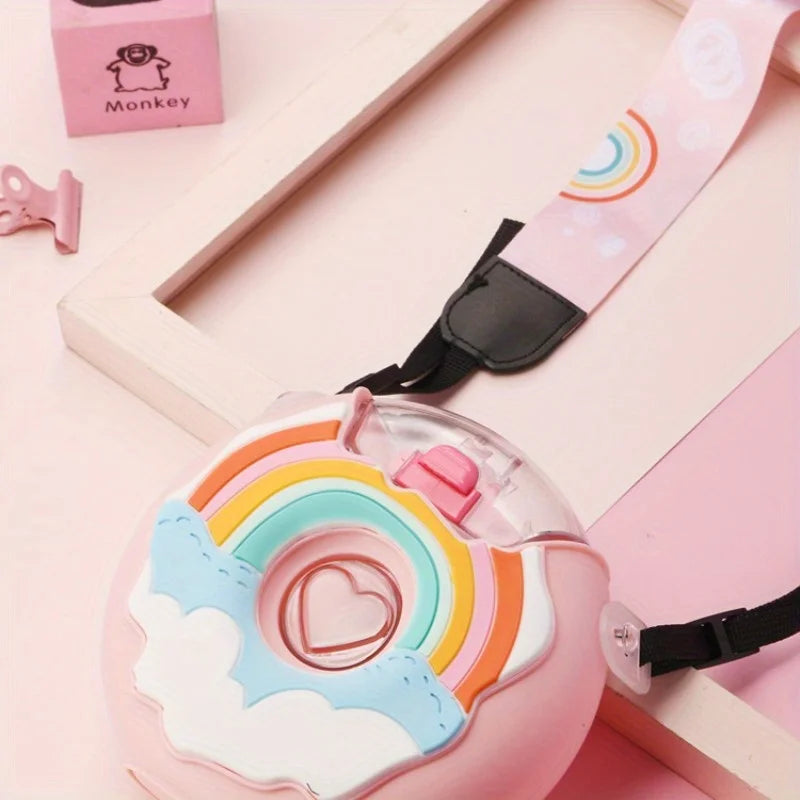 Donut-Shaped Leakproof BPA Free Sports Water Bottle B170540