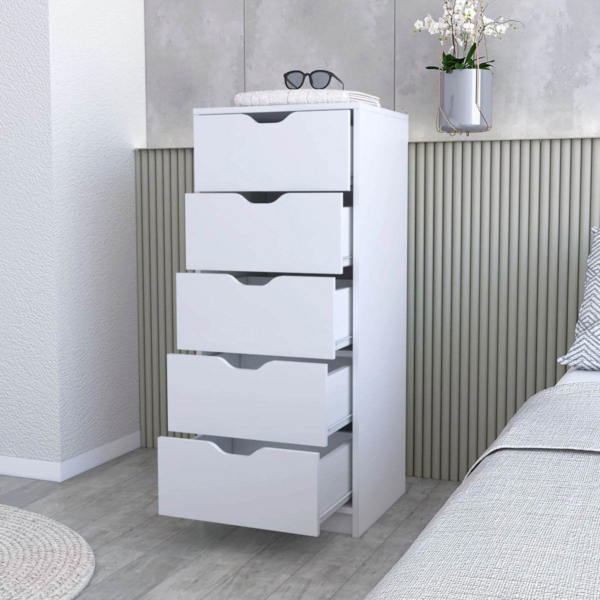 5 Narrow Drawer Dresser D694034