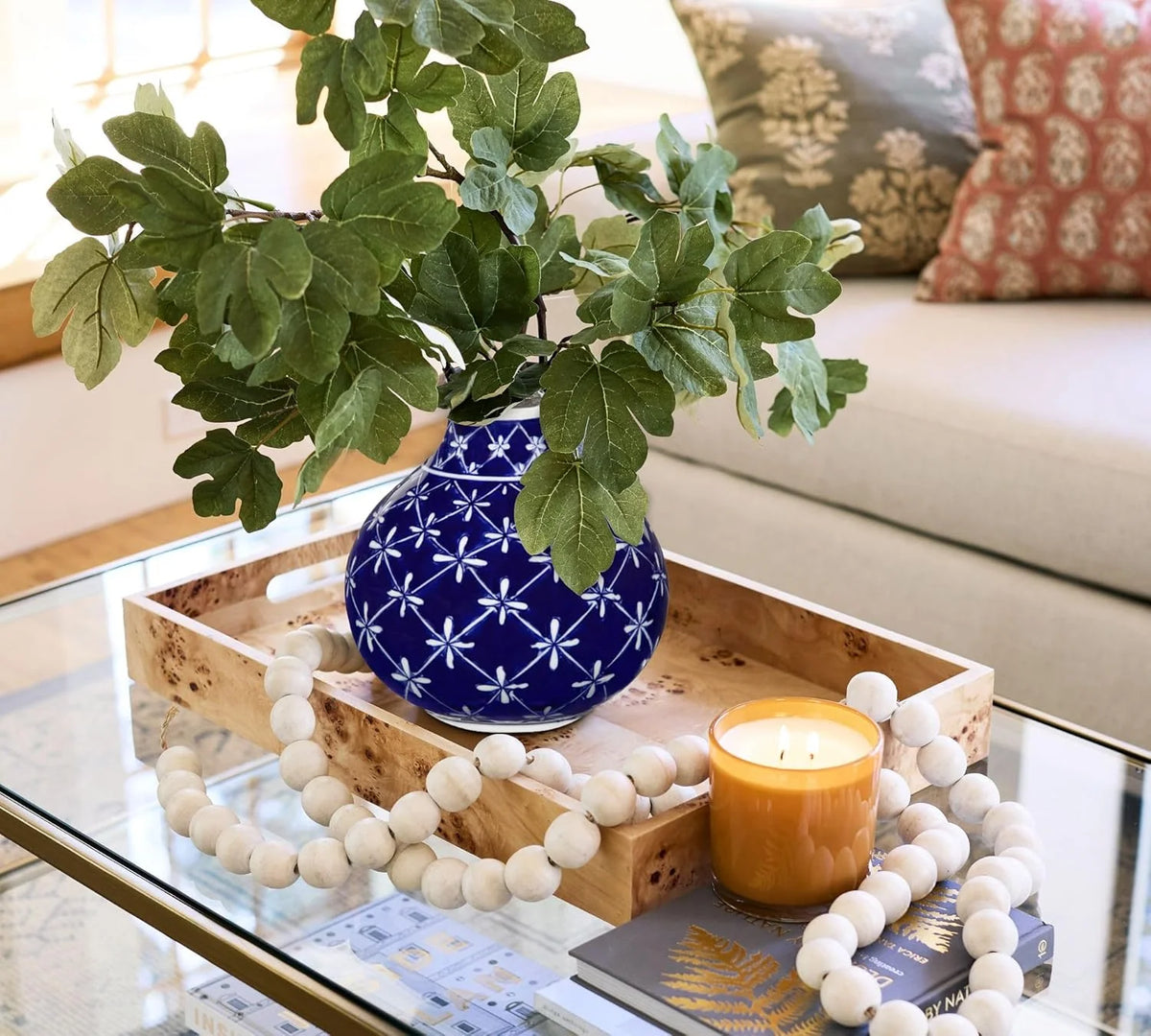 Blue and White Porcelain Ceramic Vases G5408