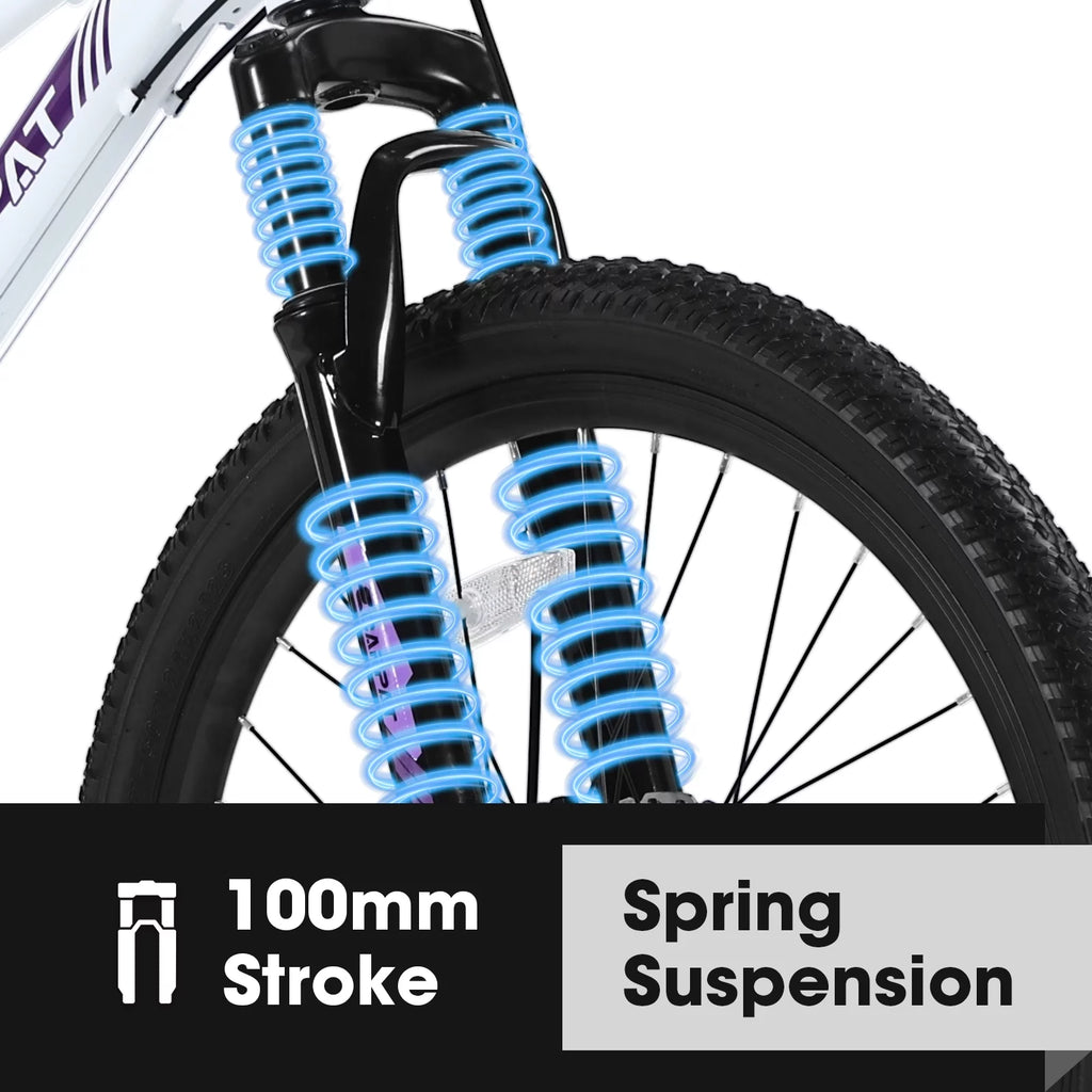 26 inch White Disc Brakes Mountain Bike S605