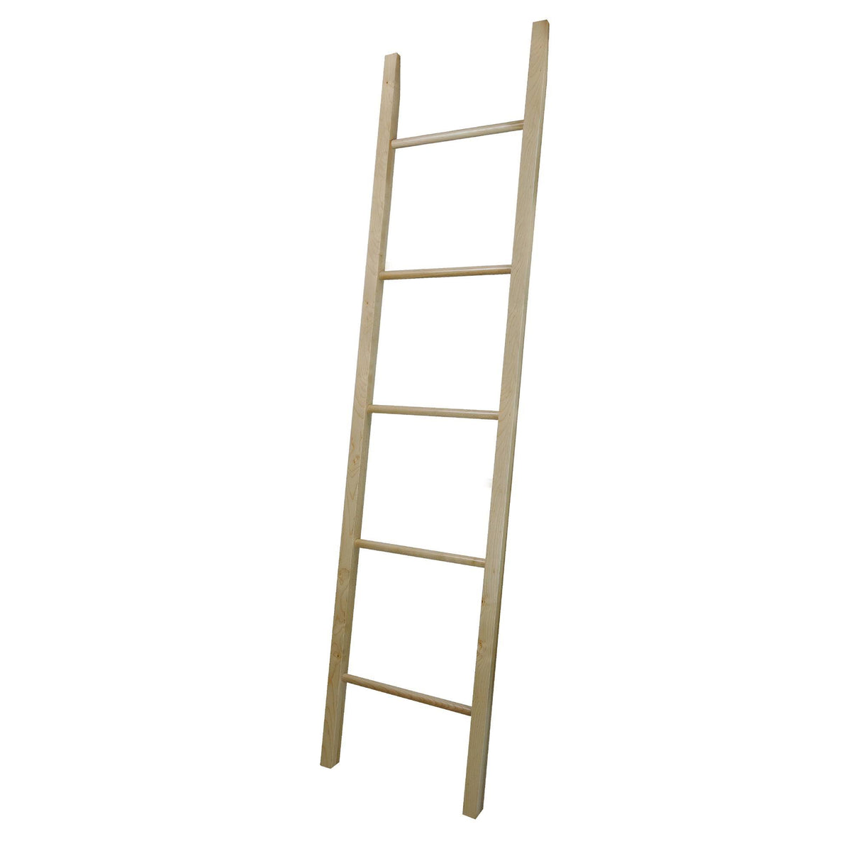 Solid American Maple Decorative Ladder M936
