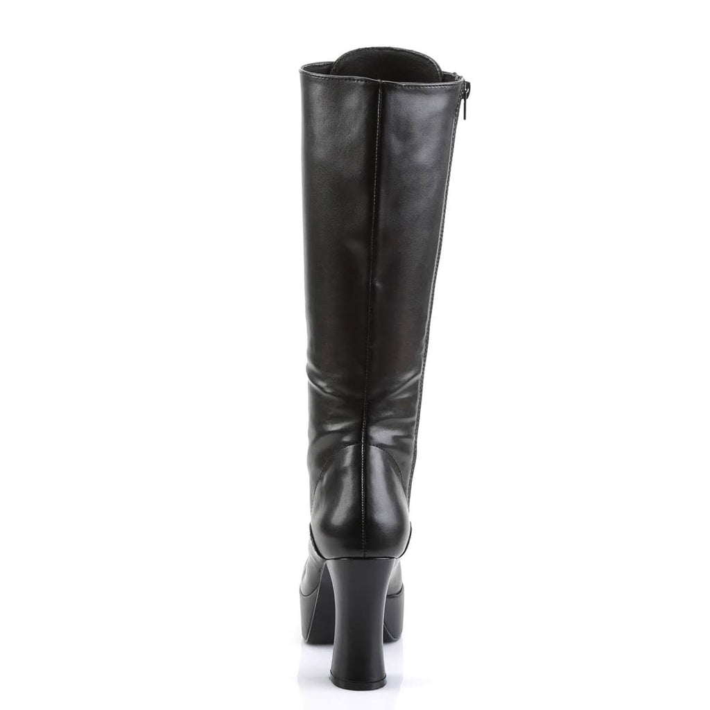 Black PU Shoes N81268