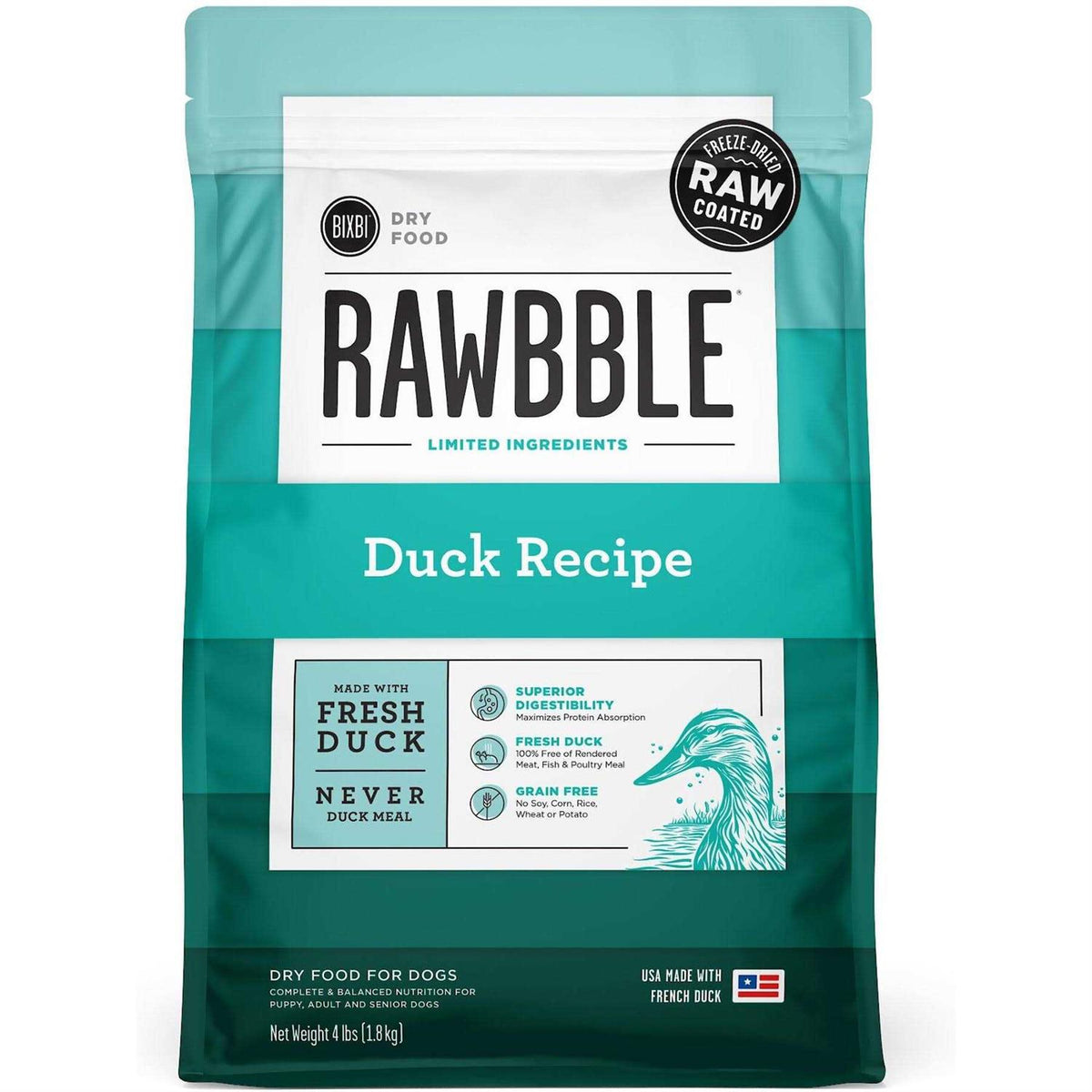 Duck Recipe Dry Dog Food X725