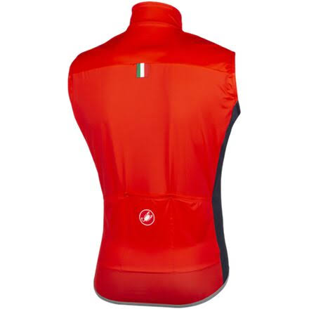 Wind Stopper Vest Fiery Red Dark Infinity Blue 3XL H8534