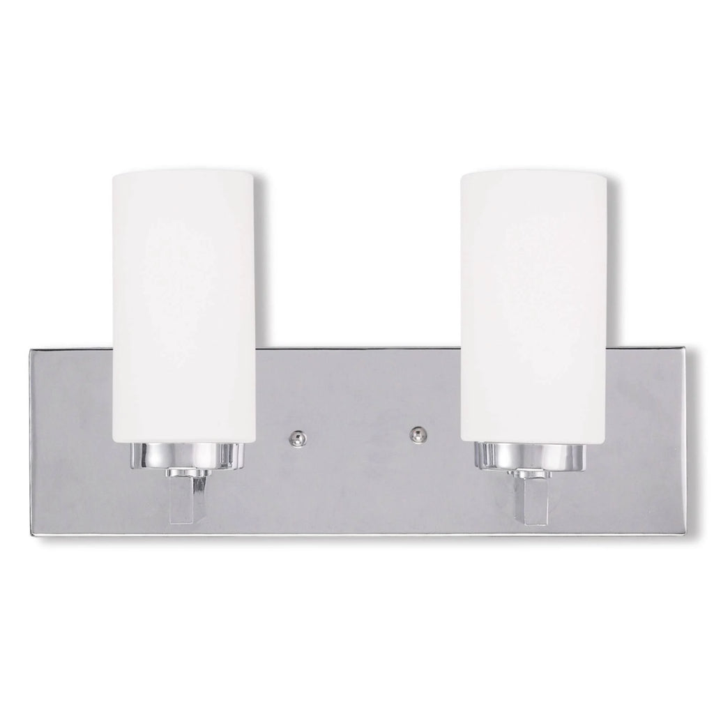 2-Light Chrome Bath Light Q2971