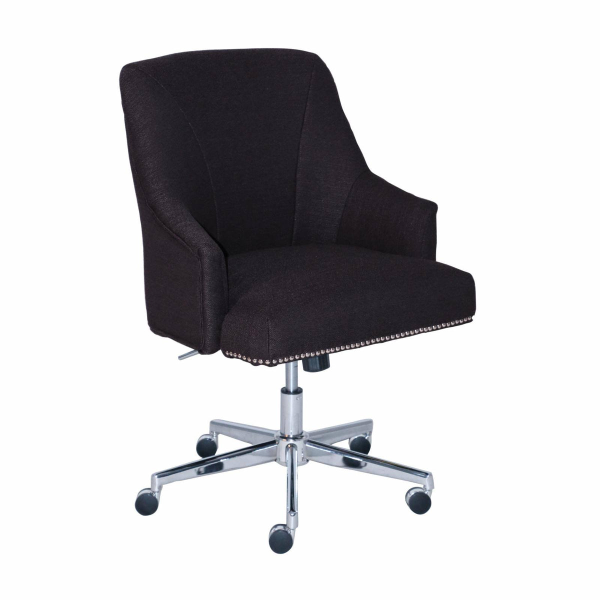 Graphite Twill Fabric Office Chair V38006