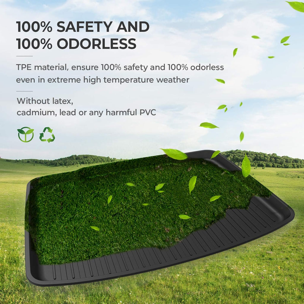 All Weather Black Cargo Trunk Liner Mat G718