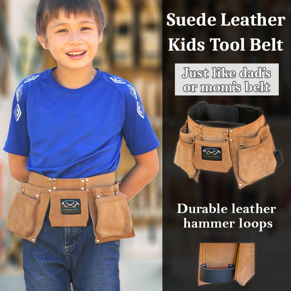 Real Leather Kids Tool Belt U335