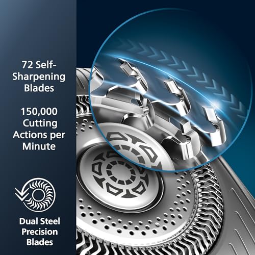 Silver Rechargeable Wet/Dry Electric Shaver K90229
