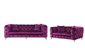 Purple Sofa + Loveseat A343459