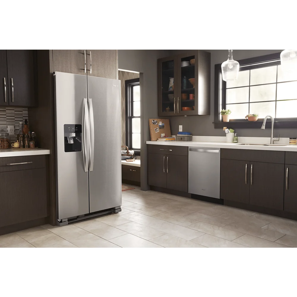 33" Wide 21 Cu. Ft. Side By Side Refrigerator L277