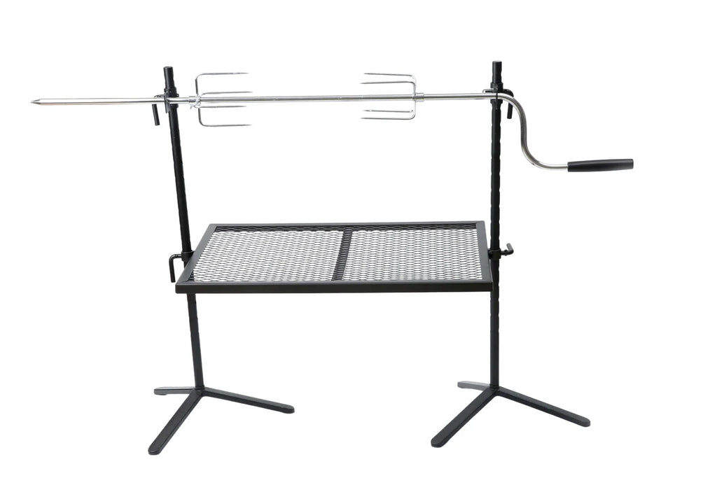 Heavy Duty Adjustable Outdoor Camping Rotisserie Grill B5891
