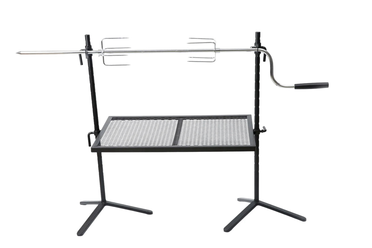 Heavy Duty Adjustable Outdoor Camping Rotisserie Grill B5891