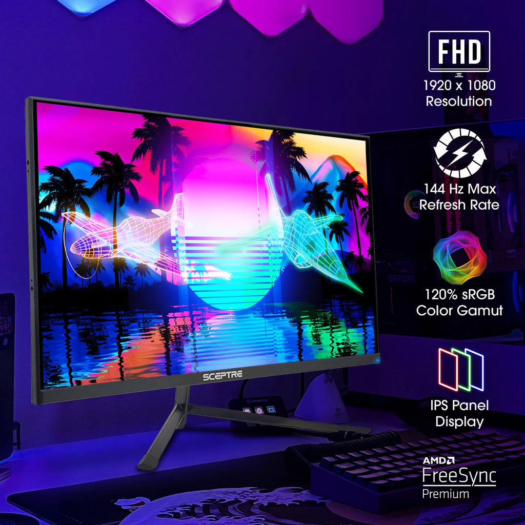 27" IPS LED Gaming Monitor 144Hz 1ms HDMI DisplayPort T115633
