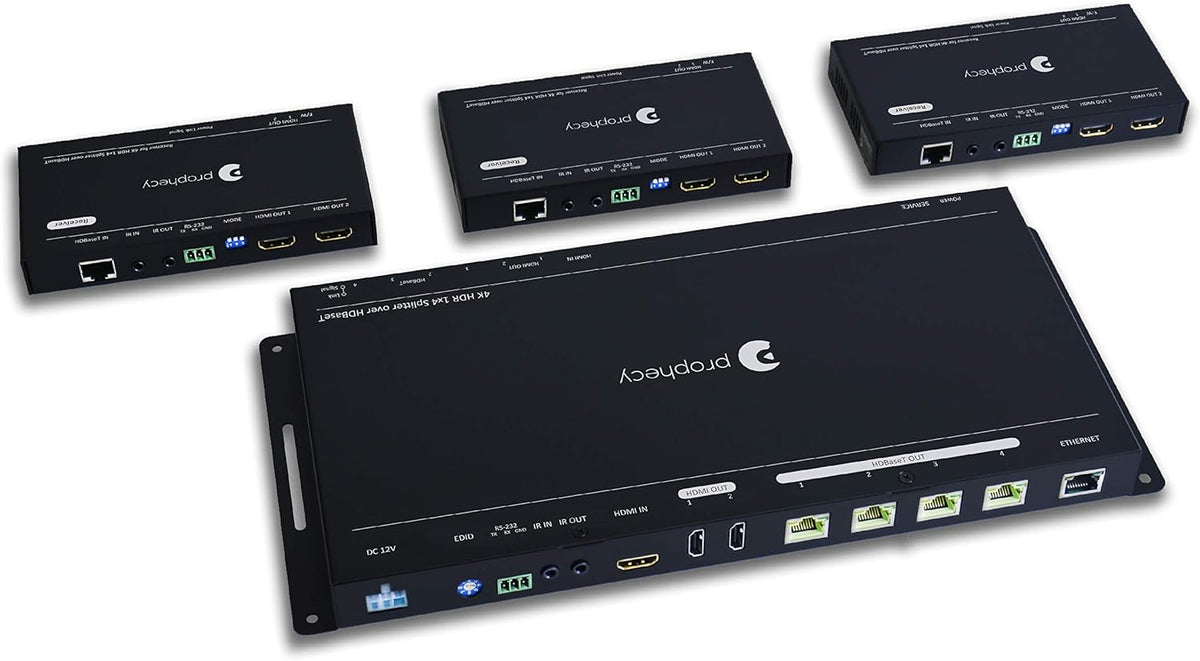 1x4 HDBaseT HDMI Extender Splitter 4K 60Hz A115079