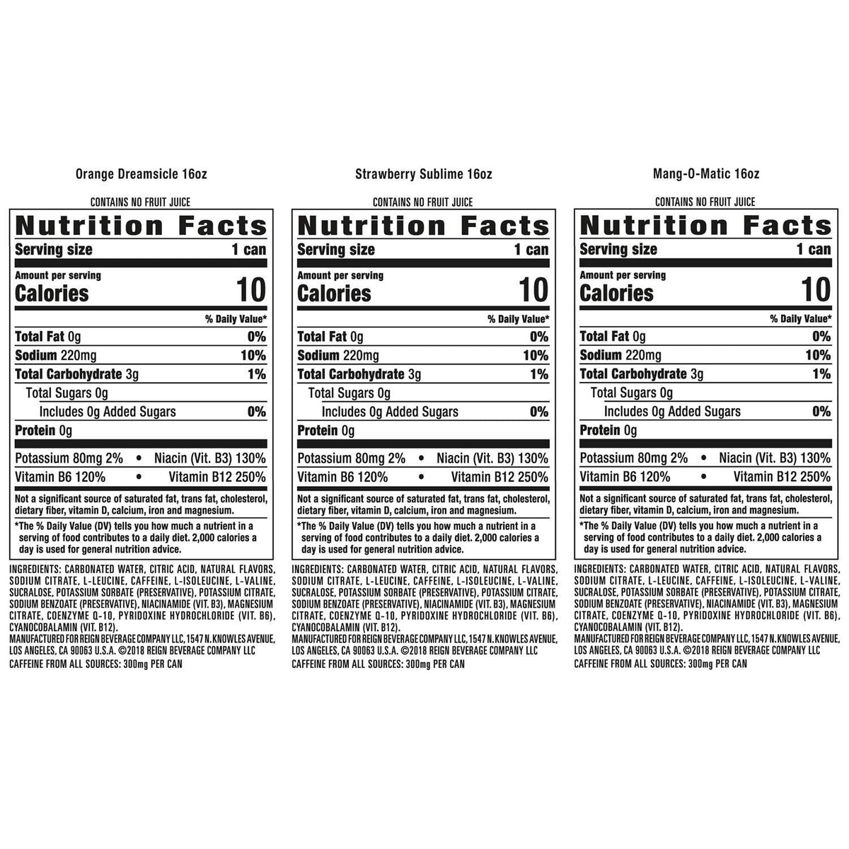 Variety Pack 16 Oz Can (Pack of 24) A54295