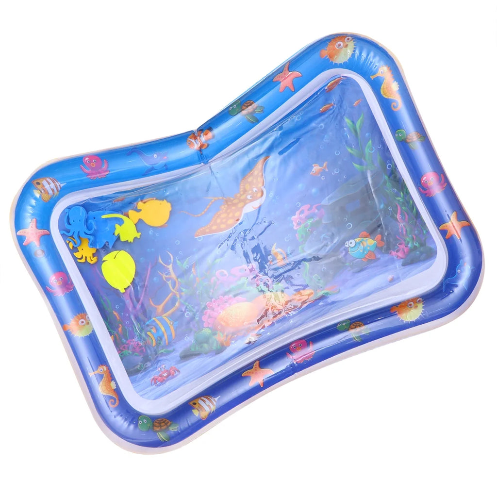 Inflatable Crawling Cushion Water Play Mat (Blue) H4093
