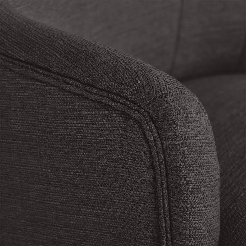 Graphite Twill Fabric Office Chair V38006