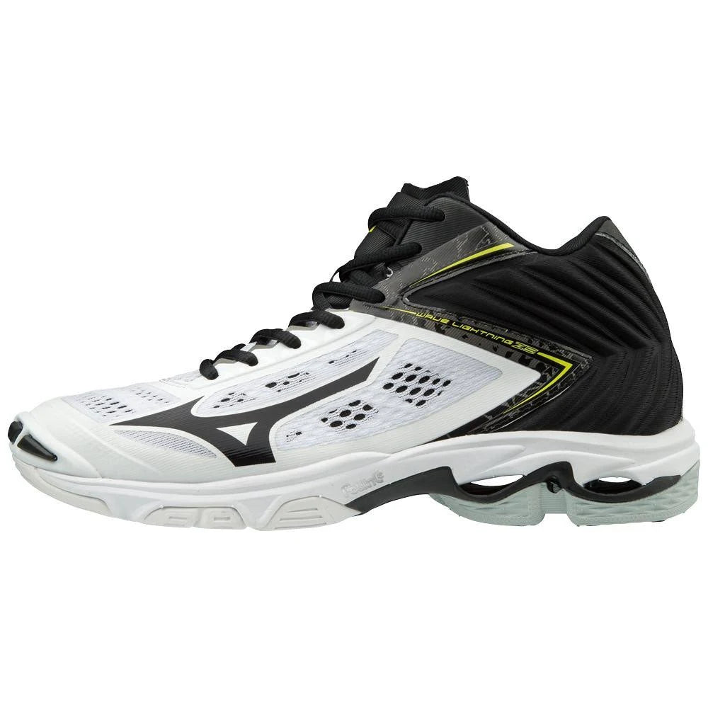 White/Black 12 Mizuno Wave Lightning Z5 Mid D23078
