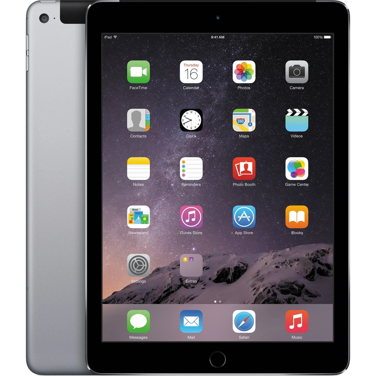 9.7" Tablet 32GB WiFi + 4G LTE Black/Gray Q153