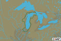 Lake Michigan by C-MAP W992