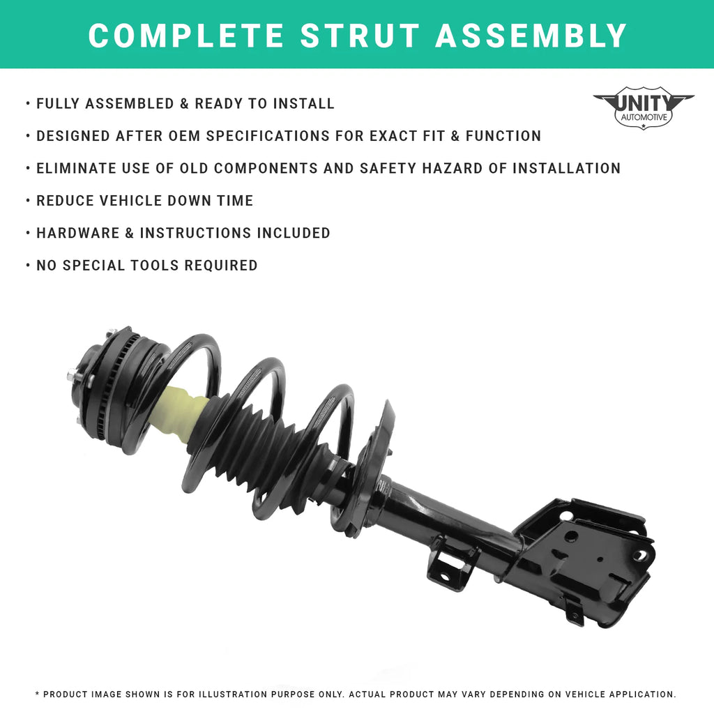 Rear Right Complete Strut Assembly W5143