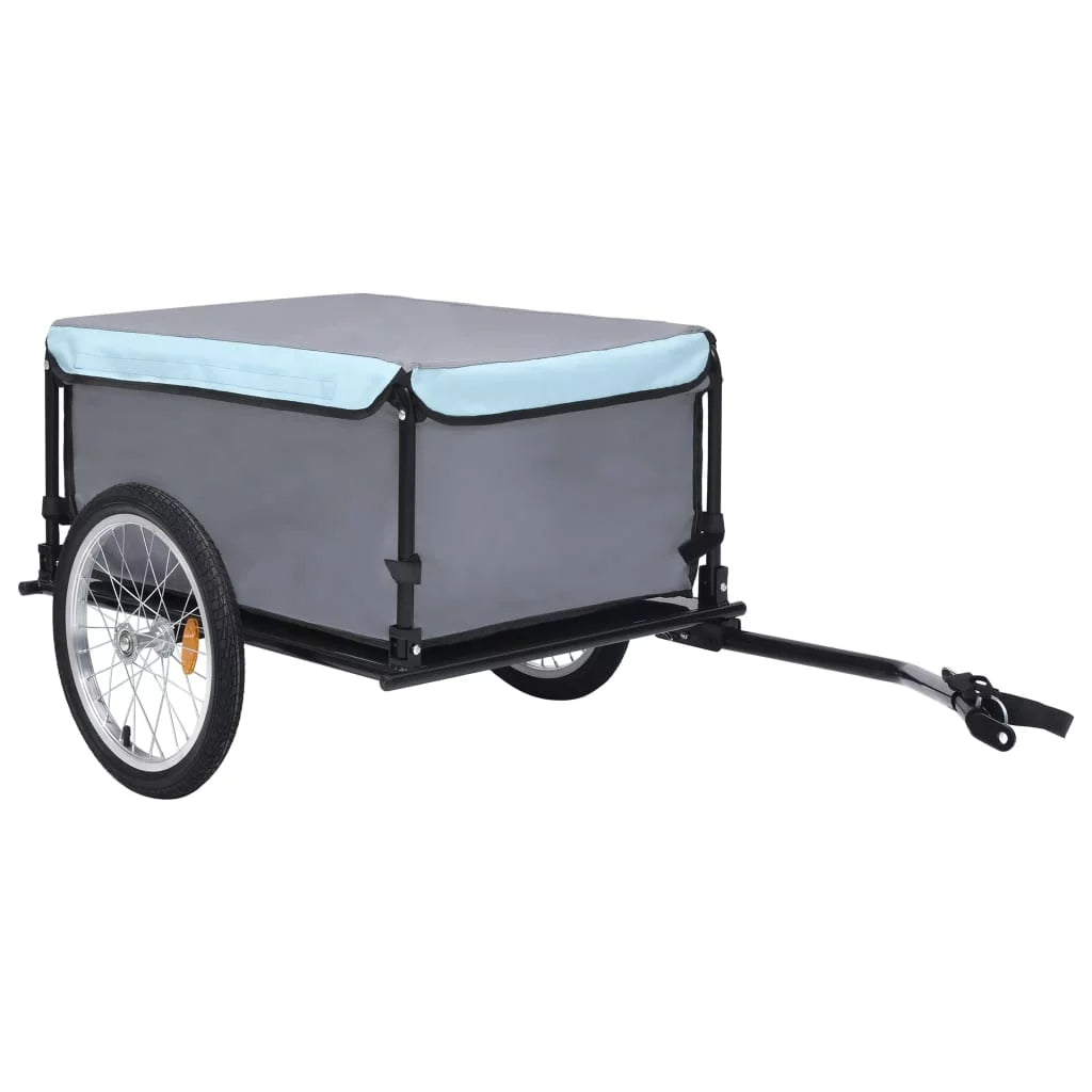 Bike Trailer Bicycle Cargo Trailer Steel and Polyester B210626