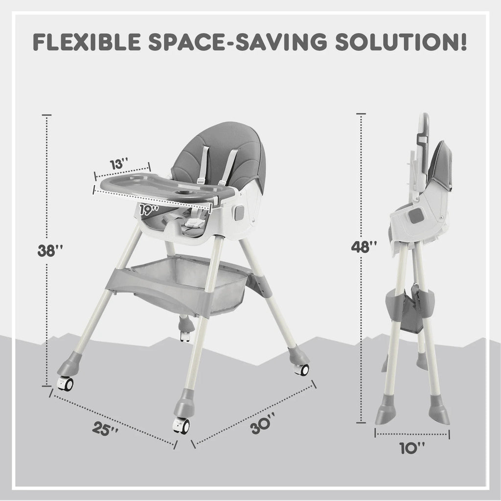 4-in-1 Convertible High Chair G86307