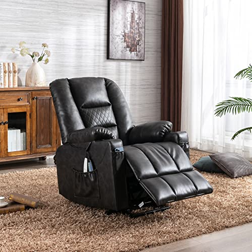 Power Lift Recliner Chair with Massage and Heat J8040
