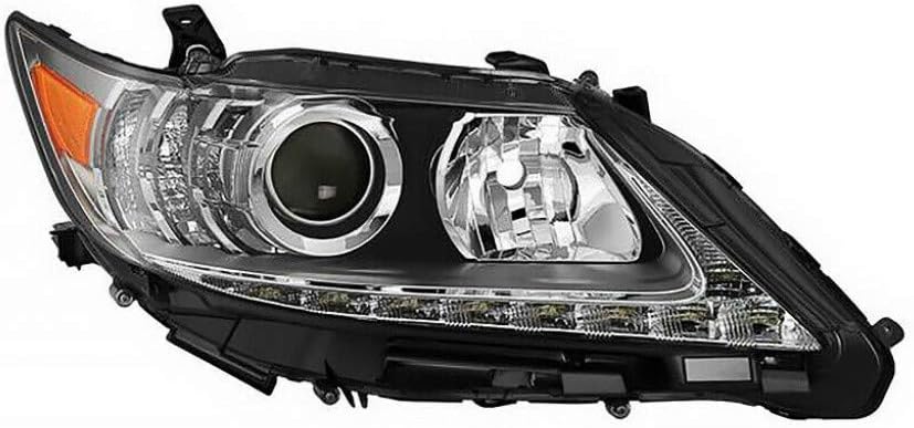HeadLight Assembly Driver Side Black Housing I1526