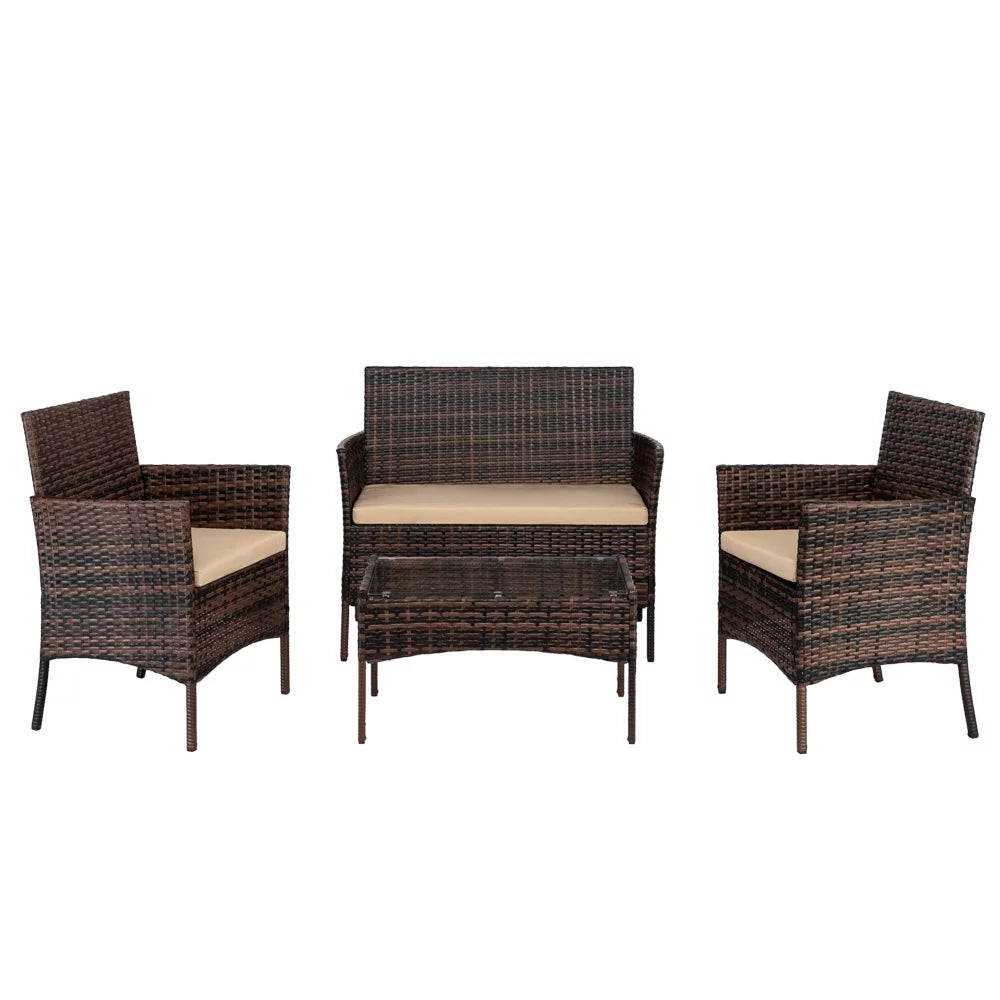 3 Piece Wicker Bistro Set P59308