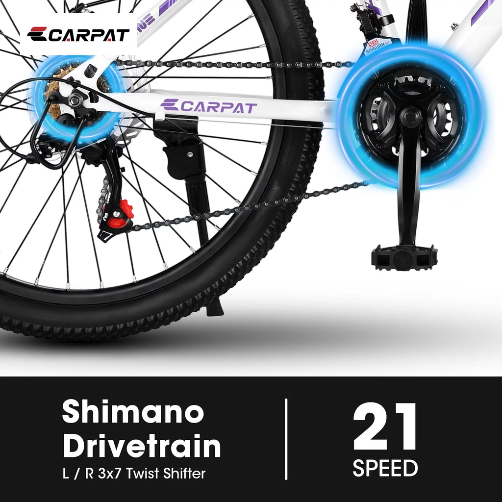 26 inch White Disc Brakes Mountain Bike S605