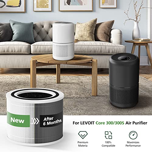 Replacement Filter for Air Purifier, 3-in-1 HEPA and Activated Carbon, 2 Pack J289218