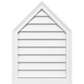Peaked Top Surface Mount PVC Gable Vent E770