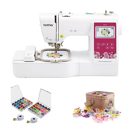 3.7-Inch LCD Touch Display Computerized Embroidery Machine with Sewing Bundle D422