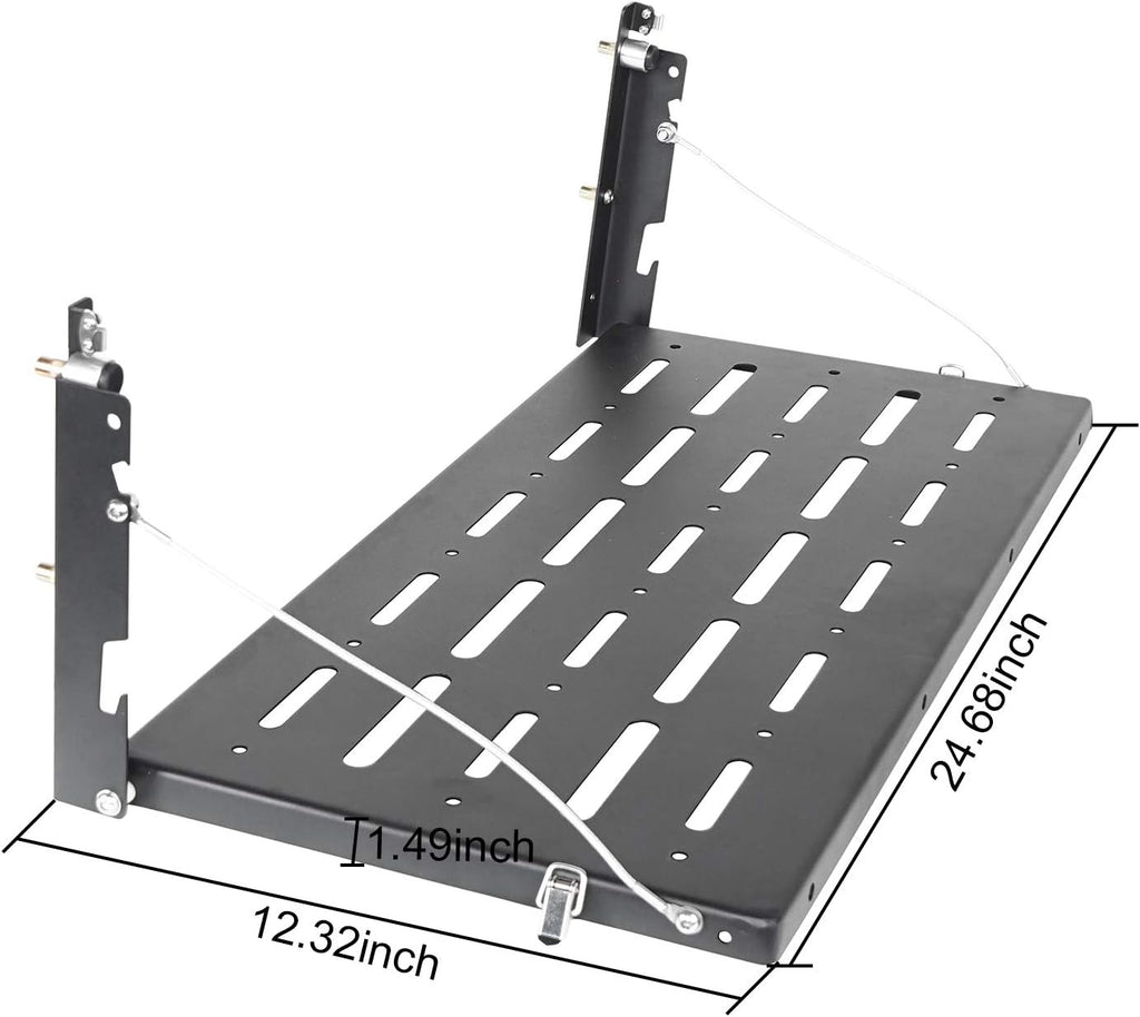 Foldable Metal Tailgate Storage Shelf Y224