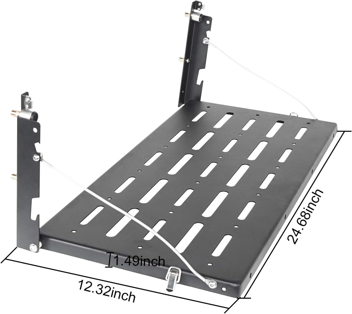 Foldable Metal Tailgate Storage Shelf Y224