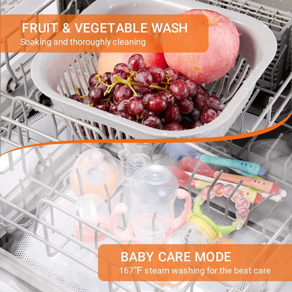 Portable Countertop Dishwasher with 5L Built-in Water Tank L913465