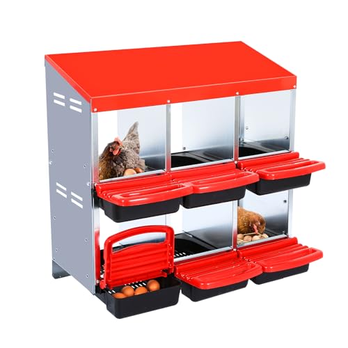 10 Hole 2 Layer Chicken Nesting Box with Legs Y186158