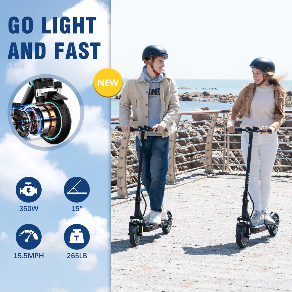 Electric Scooter with APP Control, 350W Motor, 19 mph N16615