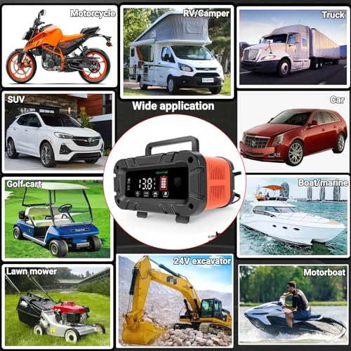20A 12V 24V Smart Battery Charger N6054