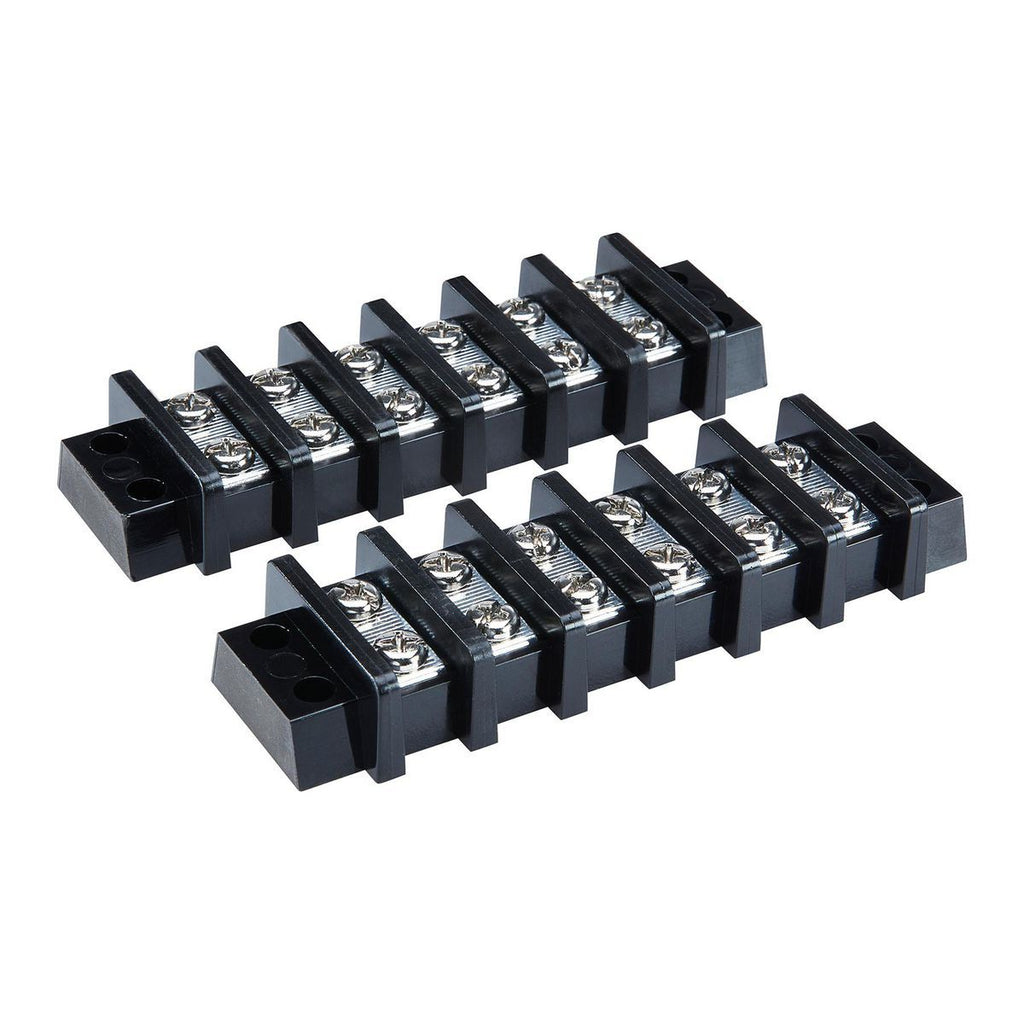 6-Circuit Dual-Row Terminal Block, 2-Pack I81647