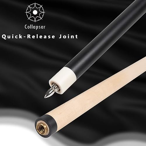 25 oz 3 Piece Pool Cue 14mm Phenolic Tip G2272