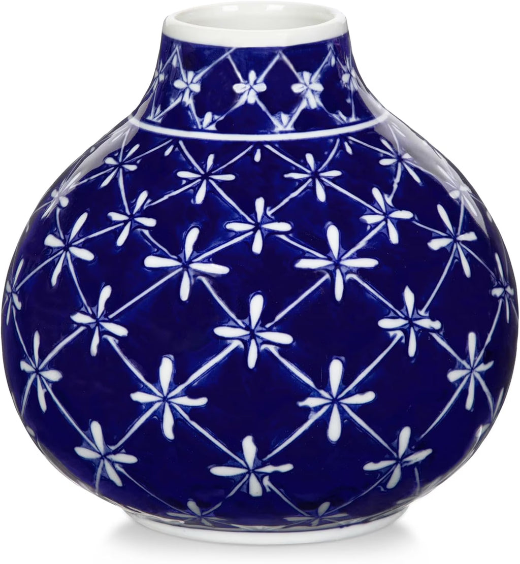 Blue and White Porcelain Ceramic Vases G5408