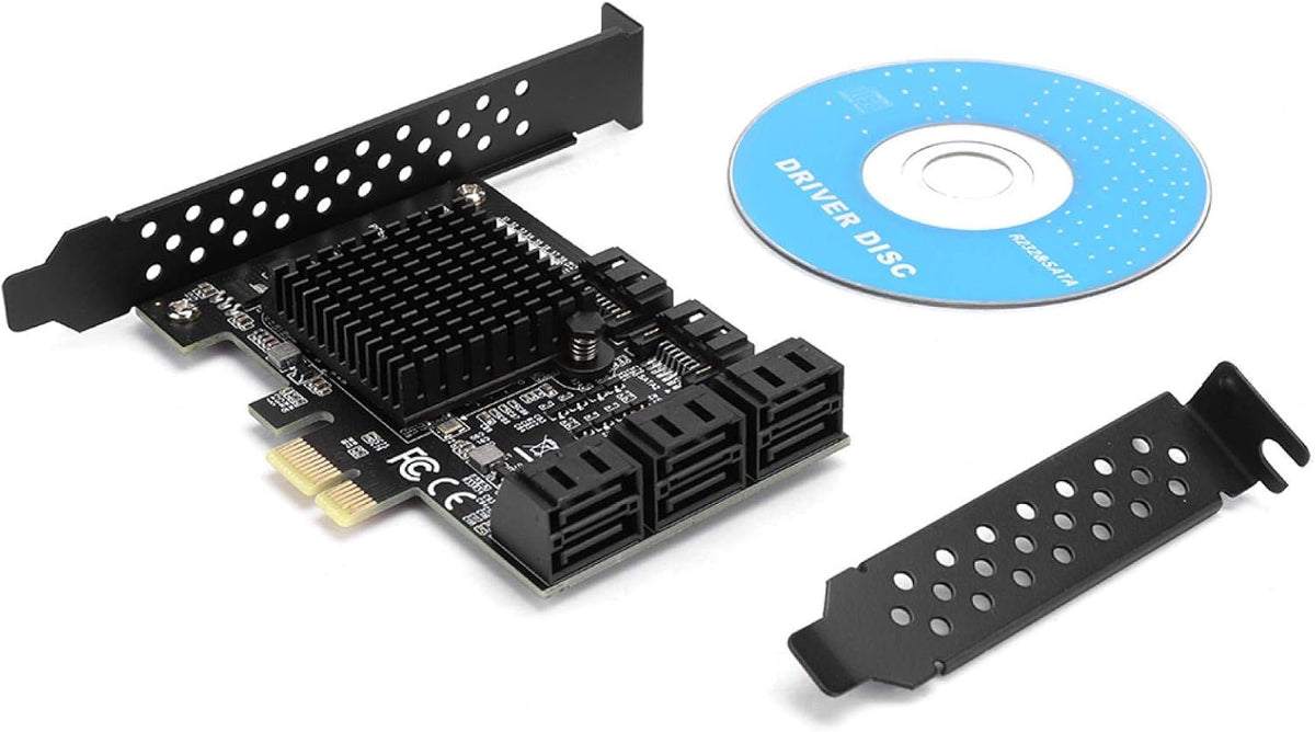 PCIE to SATA3.0 8-Port Expansion Card F854