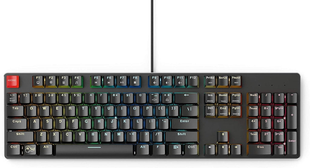 Full Size Modular Mechanical Gaming Keyboard with Hot Swap Switches L83972